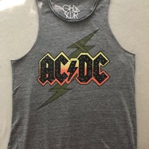 Evereve Chaser Graphic Tee AC/DC XS